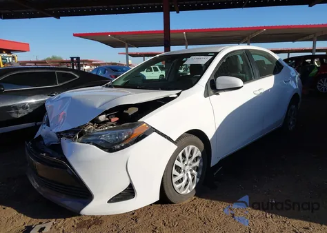 2018 Toyota Corolla Le from USA, damaged, VIN 2T1BURHE0JC052608